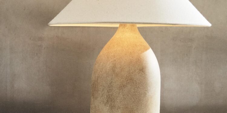 metal table lamps UK