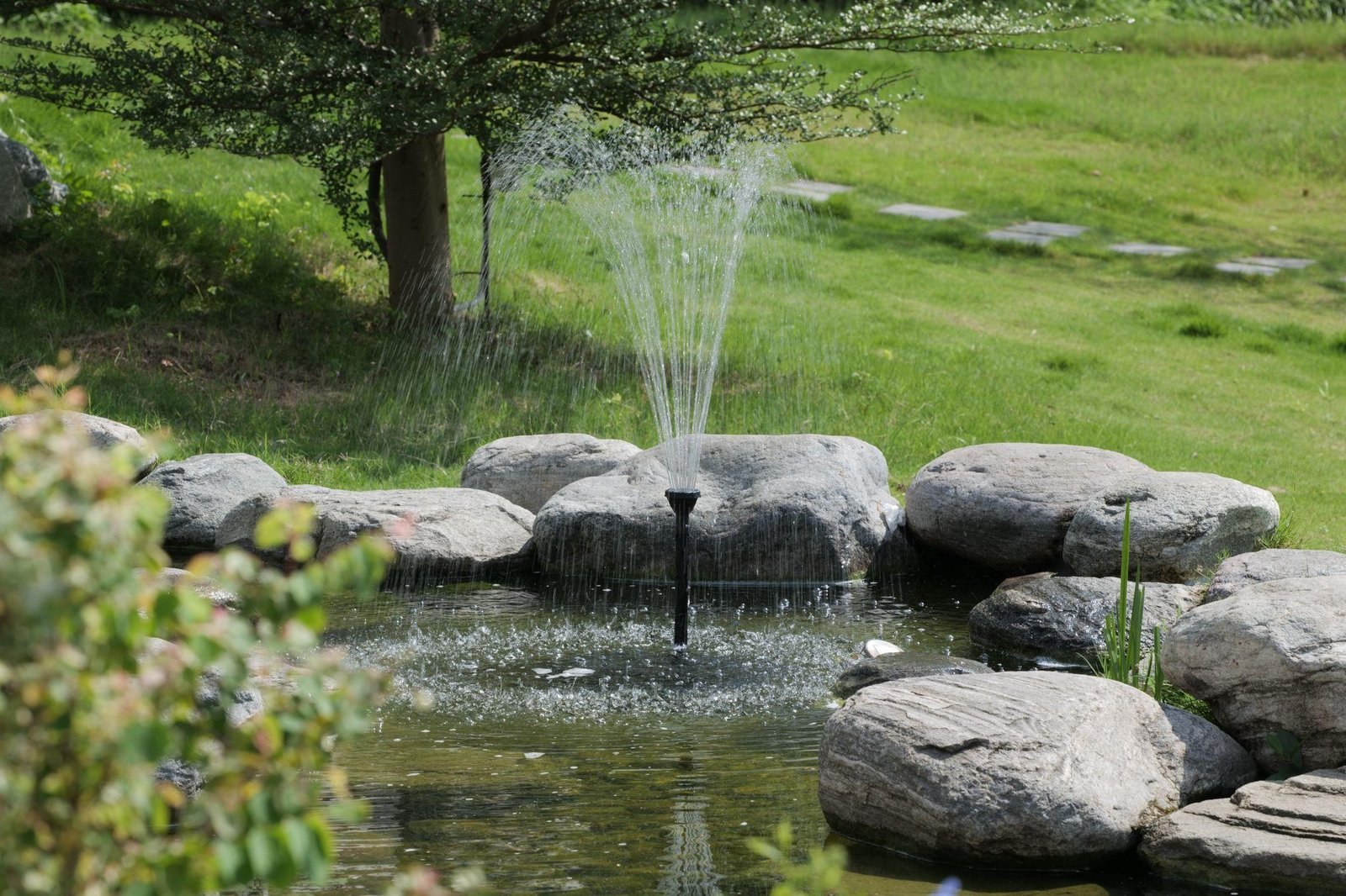 The Value of Waterfall Features in Healthy and Balanced Ponds