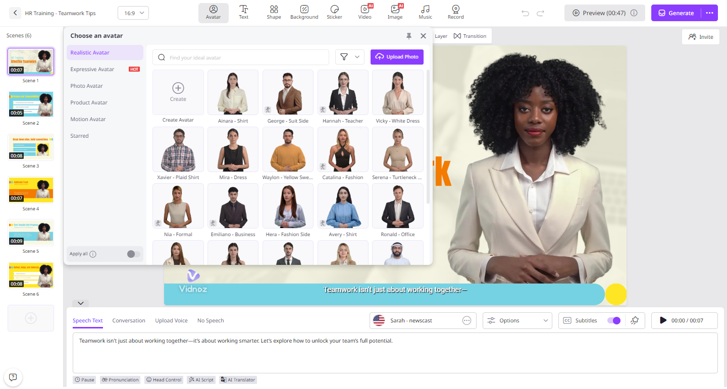 Introducing Vidnoz AI 
