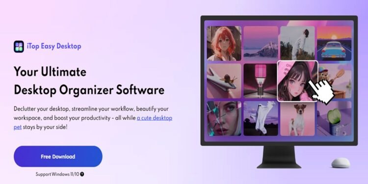 Reimagine Your Windows Workspace for Focus and Style with iTop Easy Desktop