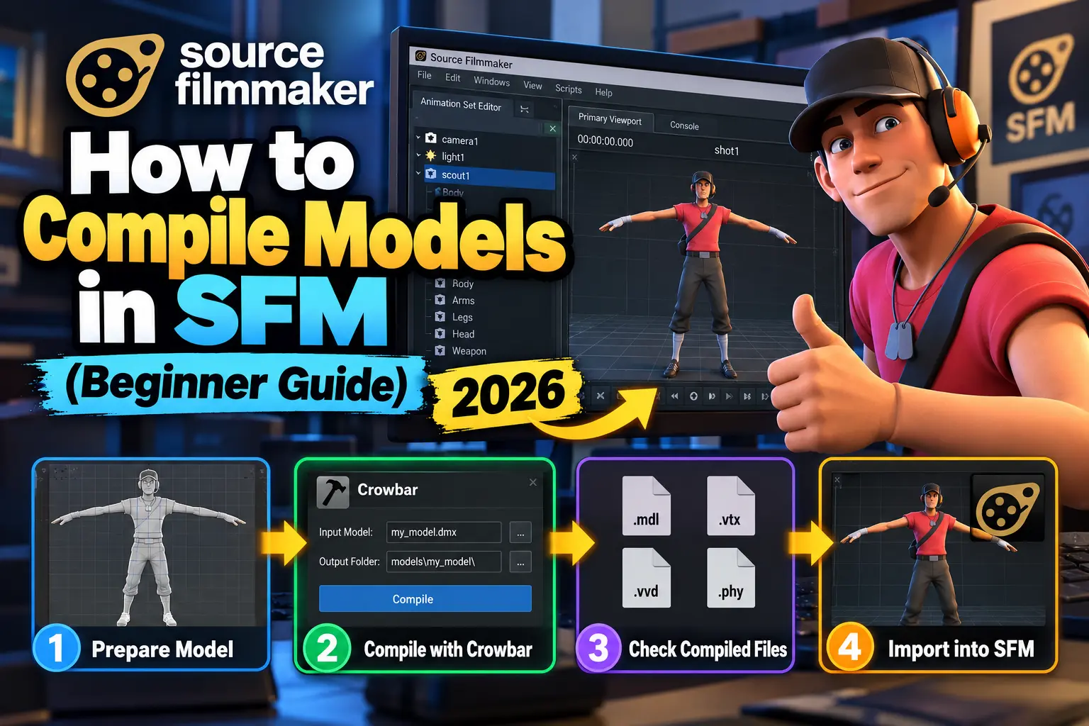 How to Compile Models in SFM (Beginner Guide) 2026