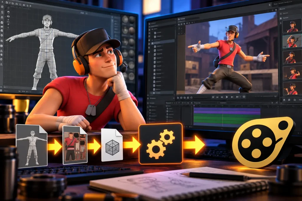 SFMCompile: The Ultimate Guide to Compiling in Source Filmmaker 3 How to Compile Models in SFM Step-by-Step Proces